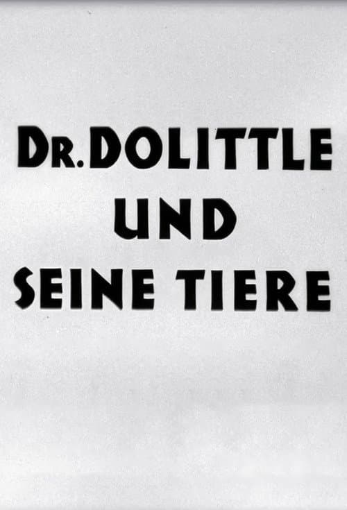 Dr. Dolittle und seine Tiere (1928) poster