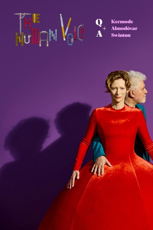 The Human Voice Q&A With Pedro Almodovar And Tilda Swinton, Hosted By Mark Kermode (2020) poster