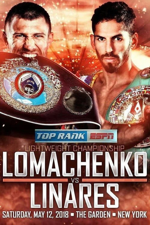 Vasyl Lomachenko vs. Jorge Linares (2018) poster