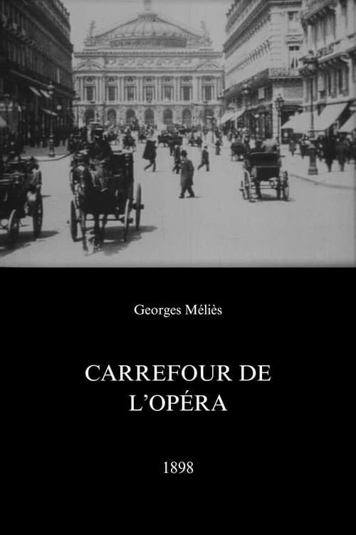 Carrefour de l'opéra (1898) poster