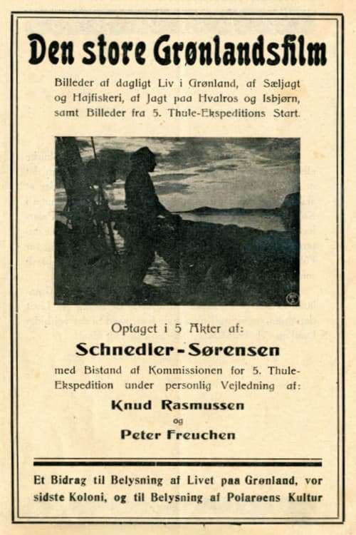 Den store Grønlandsfilm (1922) poster
