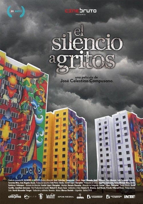 El silencio a gritos (2018) poster