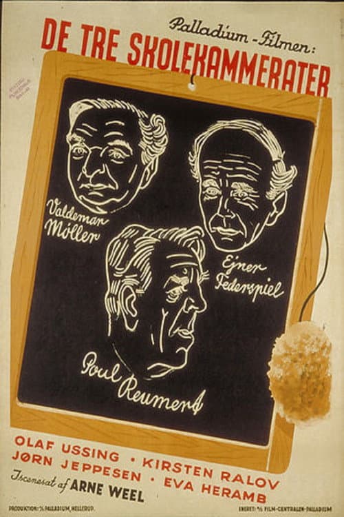 De tre skolekammerater (1944) poster