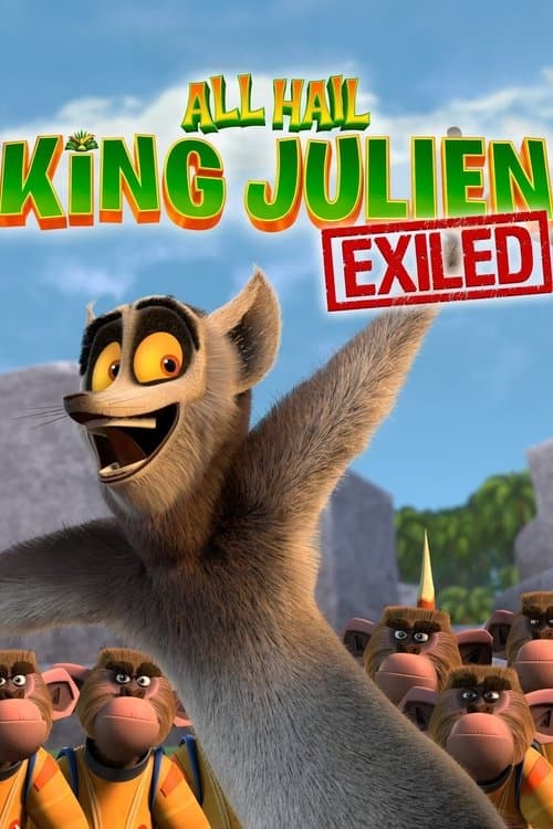 Lang leve koning Julien - Verbannen! (2017) poster