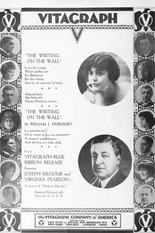 The Writing on the Wall (1916) poster