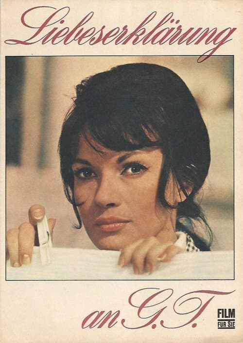 Liebeserklärung an G.T. (1971) poster