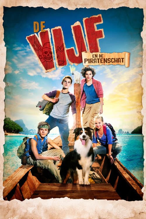 De Vijf en de Piratenschat (2014) poster