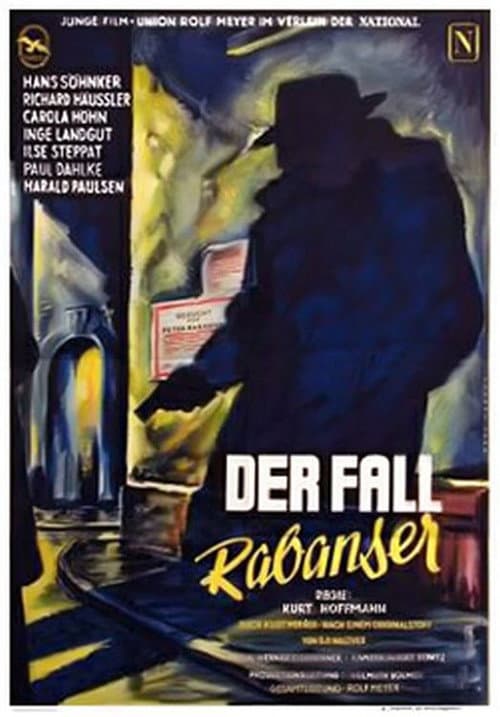 Der Fall Rabanser (1950) poster
