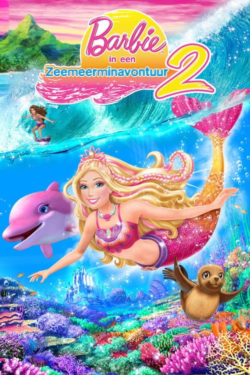 Barbie in een Zeemeermin Avontuur 2 (2012) poster