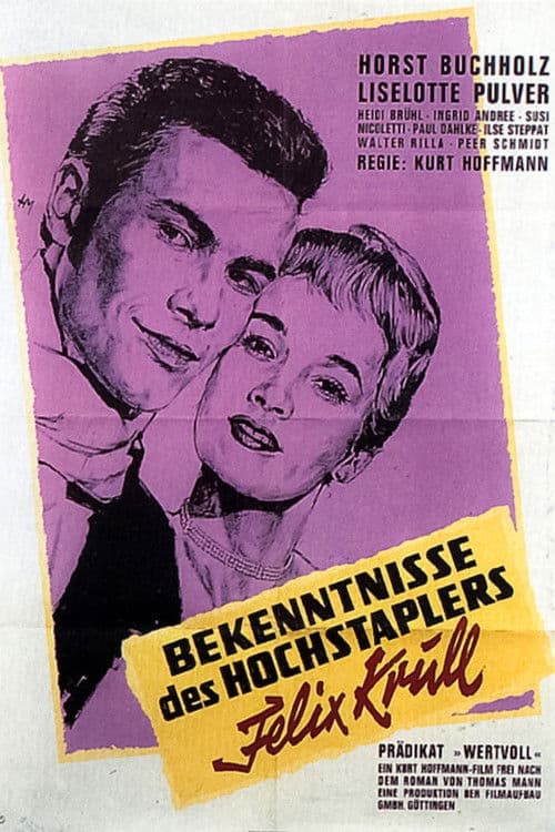 Bekenntnisse des Hochstaplers Felix Krull (1957) poster