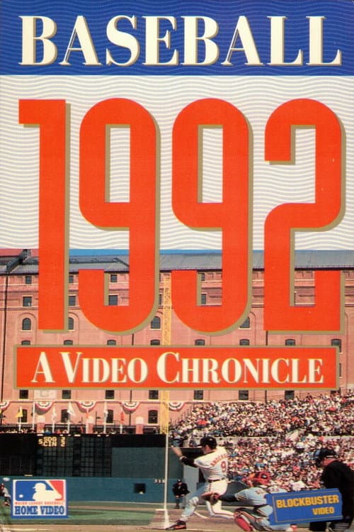 Baseball 1992: A Video Chronicle (1993) poster