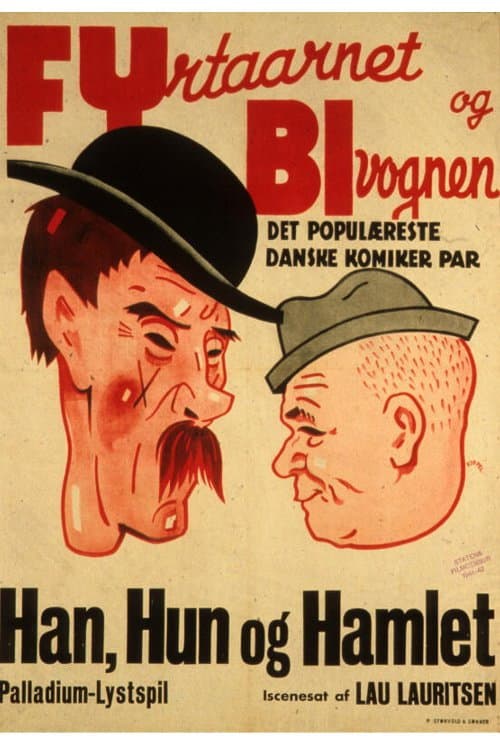 Han, hun og Hamlet (1922) poster