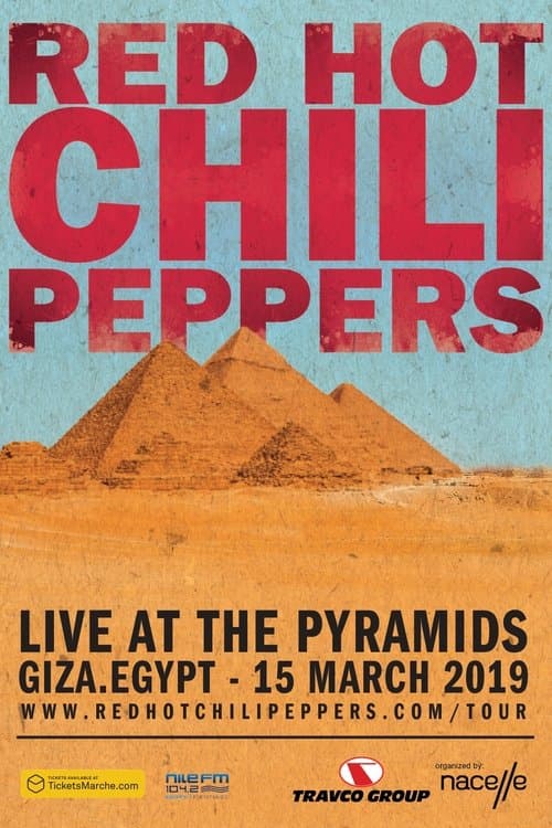 Red Hot Chili Peppers Live At The Pyramids (2019) poster
