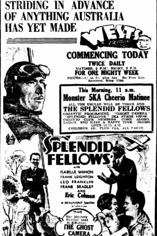 Splendid Fellows (1934) poster
