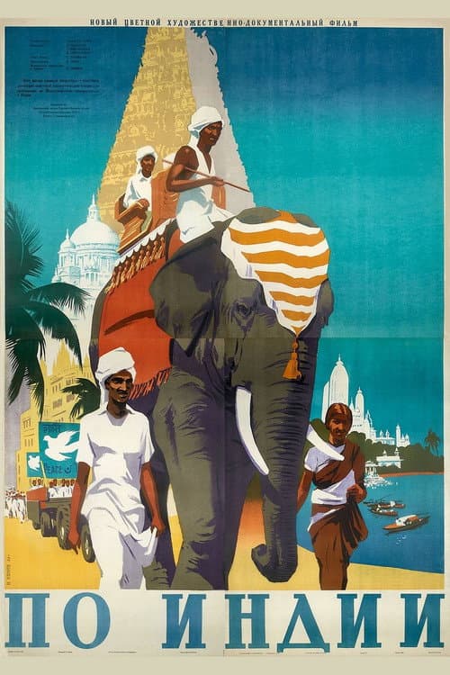 По Индии (1951) poster