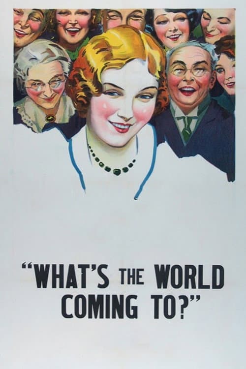 What's the World Coming To? (1926) poster