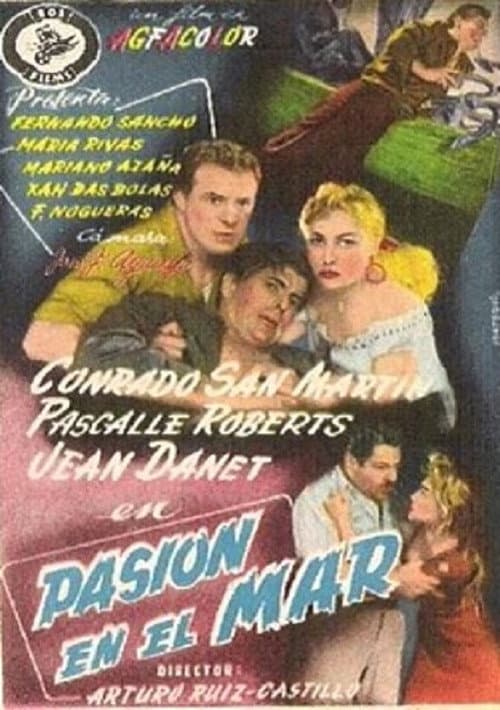 Pasión en el mar (1956) poster