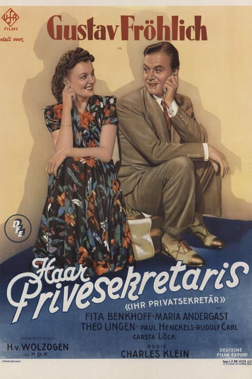 Ihr Privatsekretär (1940) poster