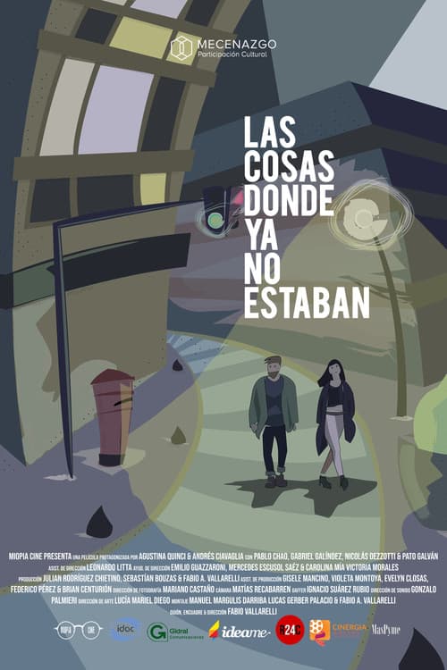 Las cosas donde ya no estaban (2021) poster