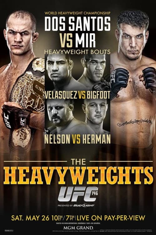 UFC 146: Dos Santos vs. Mir (2012) poster