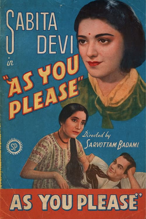 Aap Ki Marzi (1939) poster
