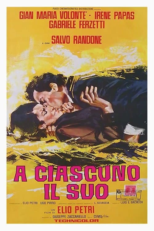A ciascuno il suo (1967) poster