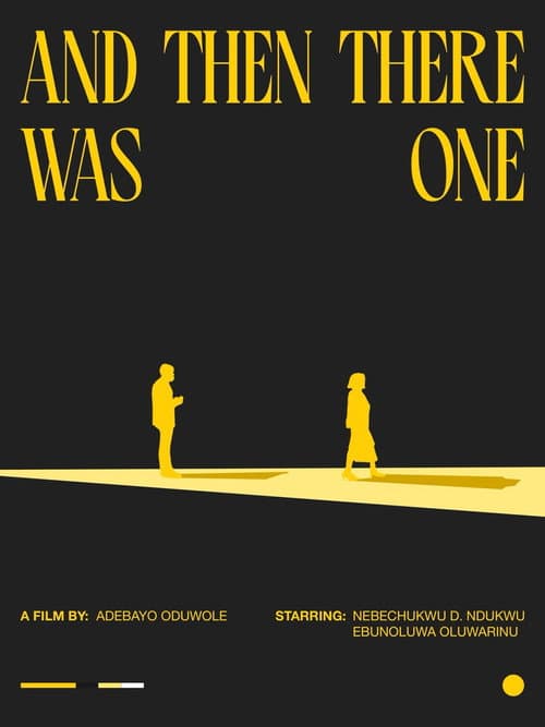 And Then There Was One (2025) poster