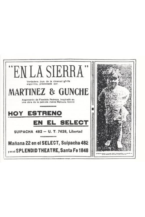 En la sierra (1918) poster