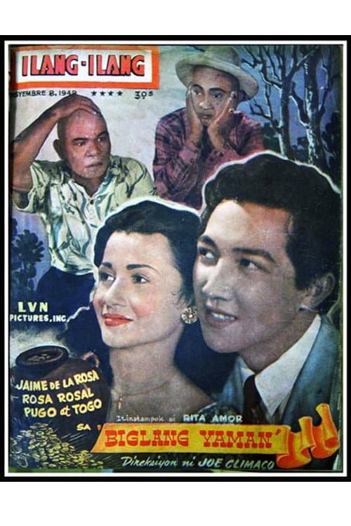 Biglang Yaman (1949) poster