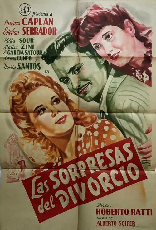 Las sorpresas del divorcio (1943) poster