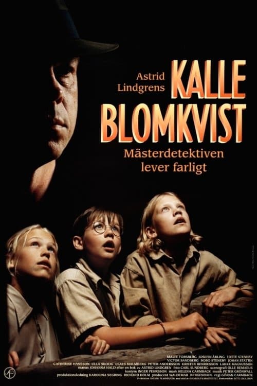 Kalle Blomkvist - mästerdetektiven lever farligt (1996) poster