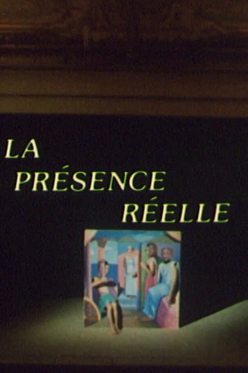 La Présence réelle (1984) poster