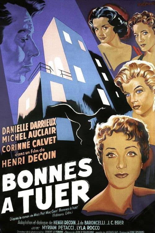 Bonnes à tuer (1954) poster