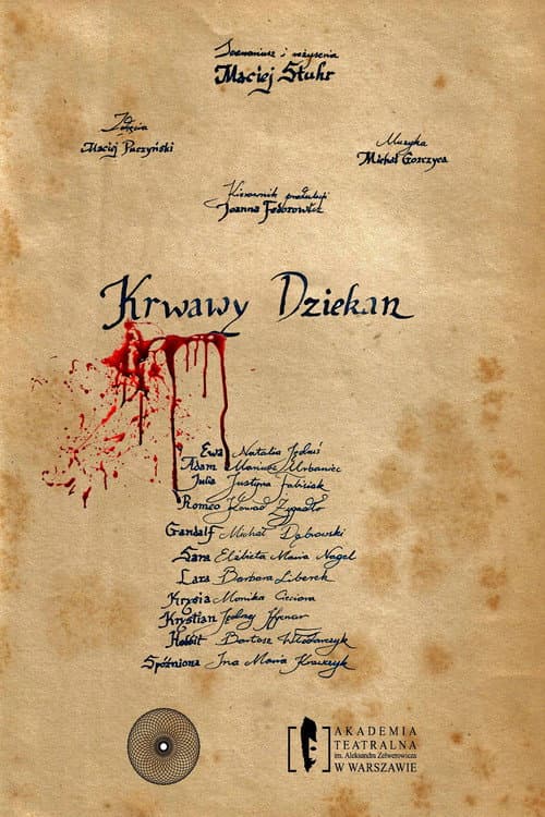 Krwawy dziekan (2019) poster