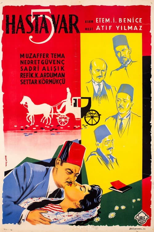 Beş Hasta Var (1957) poster