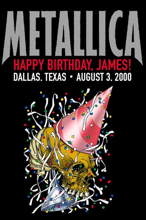 Metallica: Live in Dallas, Texas - August 3, 2000 (2020) poster
