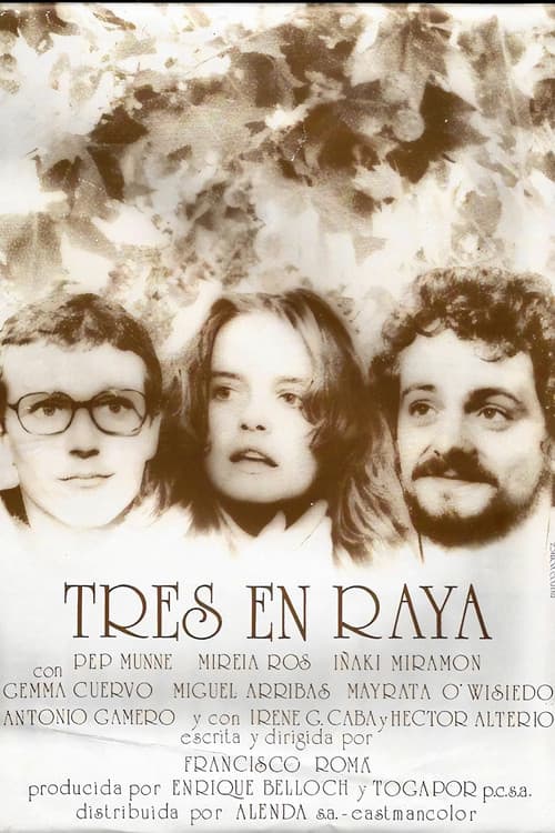 Tres en raya (1979) poster