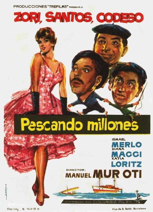 Pescando millones (1959) poster