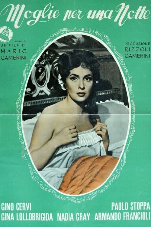Moglie per una notte (1952) poster
