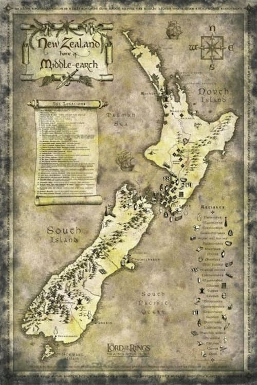 The Fellowship of the Ring: New Zealand as Middle Earth (2002) poster
