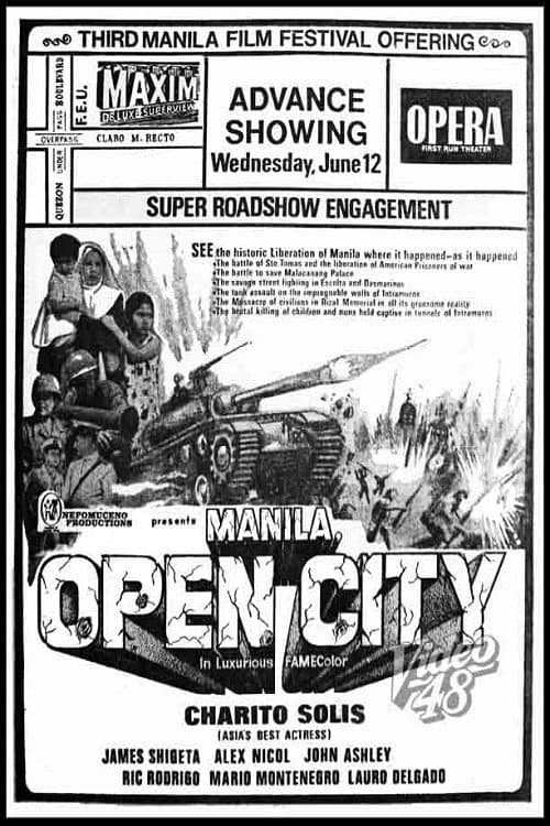 Manila, Open City (1968) poster