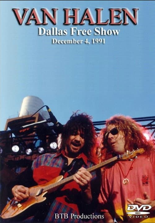 Van Halen: Dallas Free Show (1991) poster