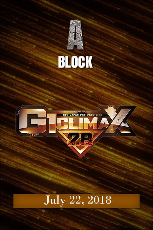 NJPW G1 Climax 28: Day 7 (2018) poster