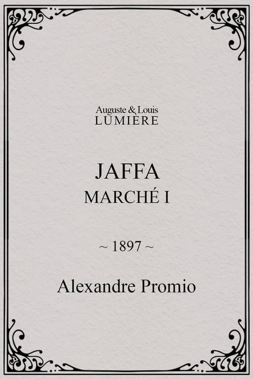 Jaffa : Marché, I (1897) poster