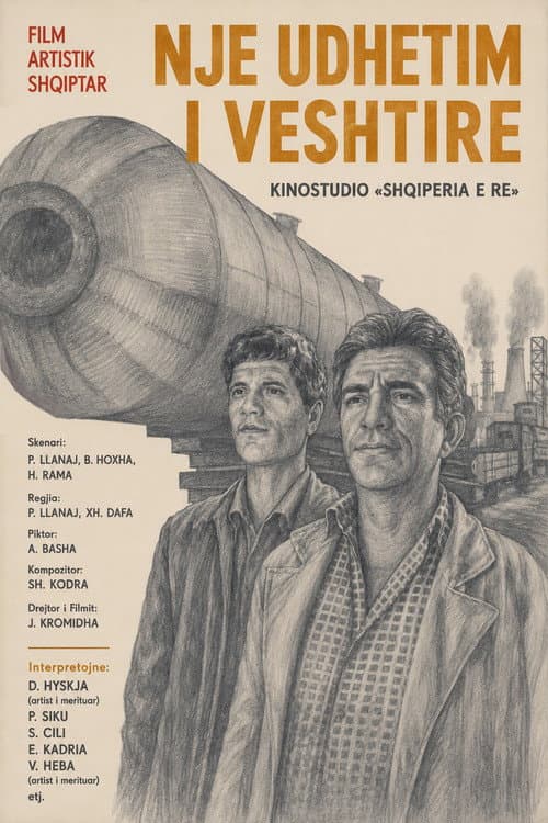 Një udhëtim i vështirë (1977) poster