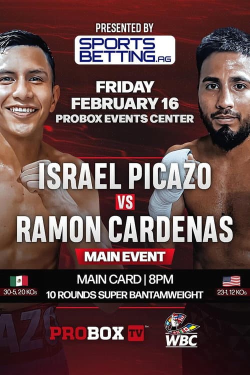 Israel Picazo vs. Ramon Cardenas (2024) poster