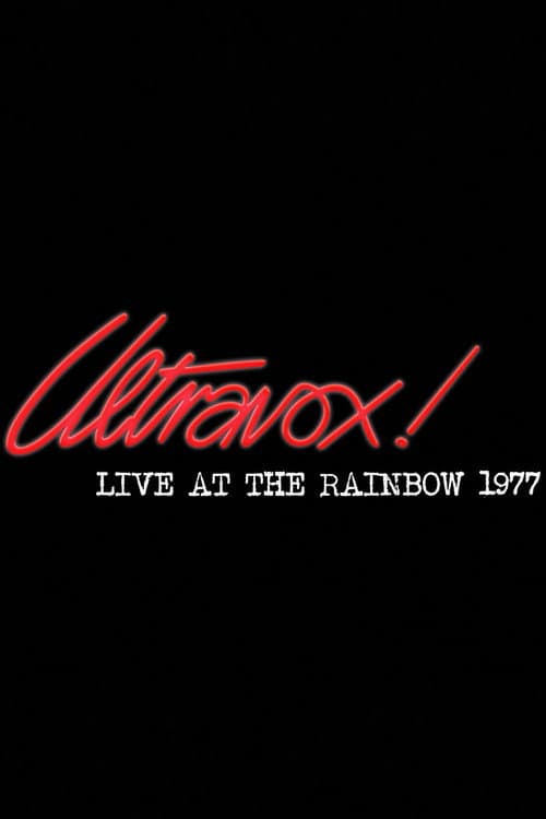 Ultravox!: Live at the Rainbow (1977) poster