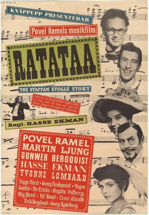 Ratataa eller The Staffan Stolle Story (1956) poster