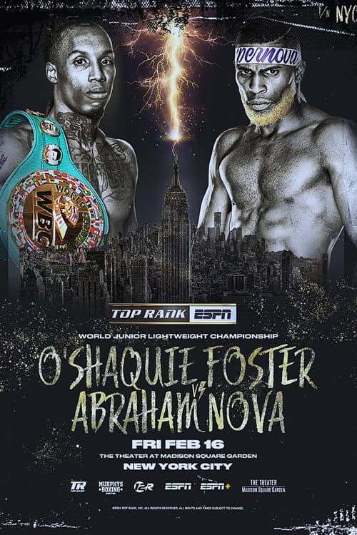 O'Shaquie Foster vs. Abraham Nova (2024) poster