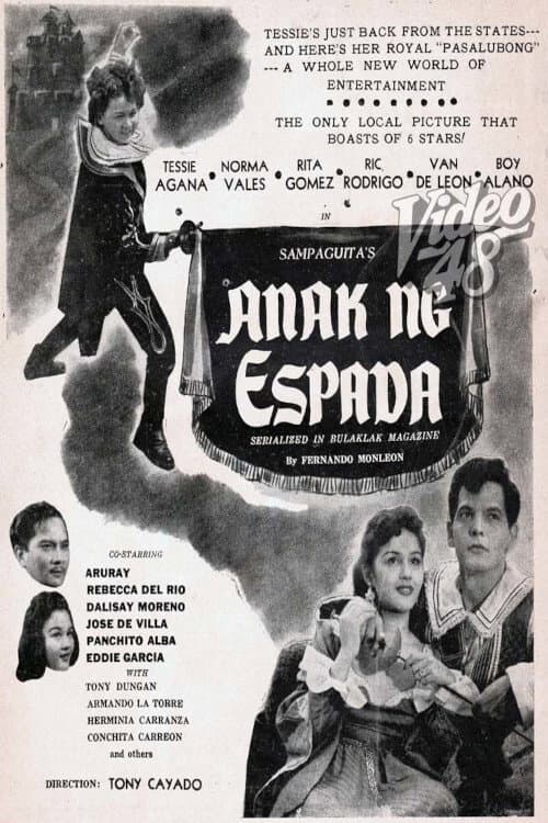Anak ng Espada (1954) poster